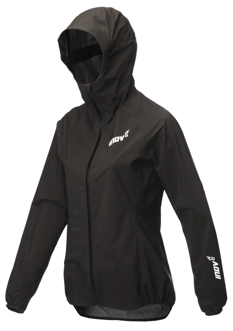 Inov8 Stormshell FZ Women's Waterproof Running Jacket in Black-1